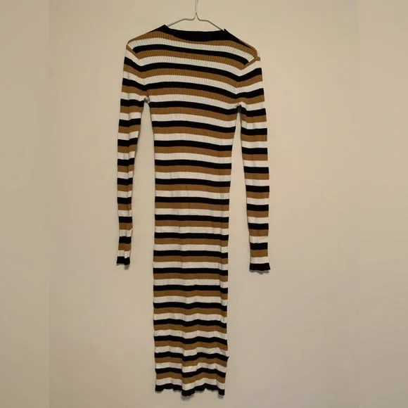 WhoWhatWear Ribbed Bodycon Midi Dress - Picture 1 of 2